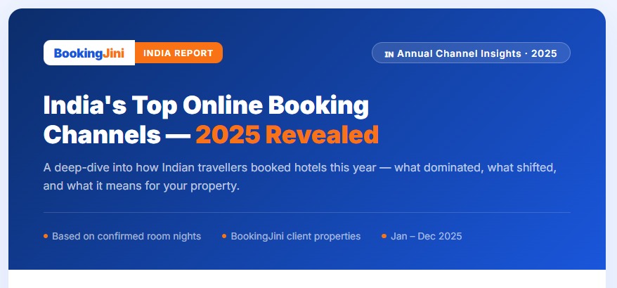 Bookingjini india channels newsletter 2025